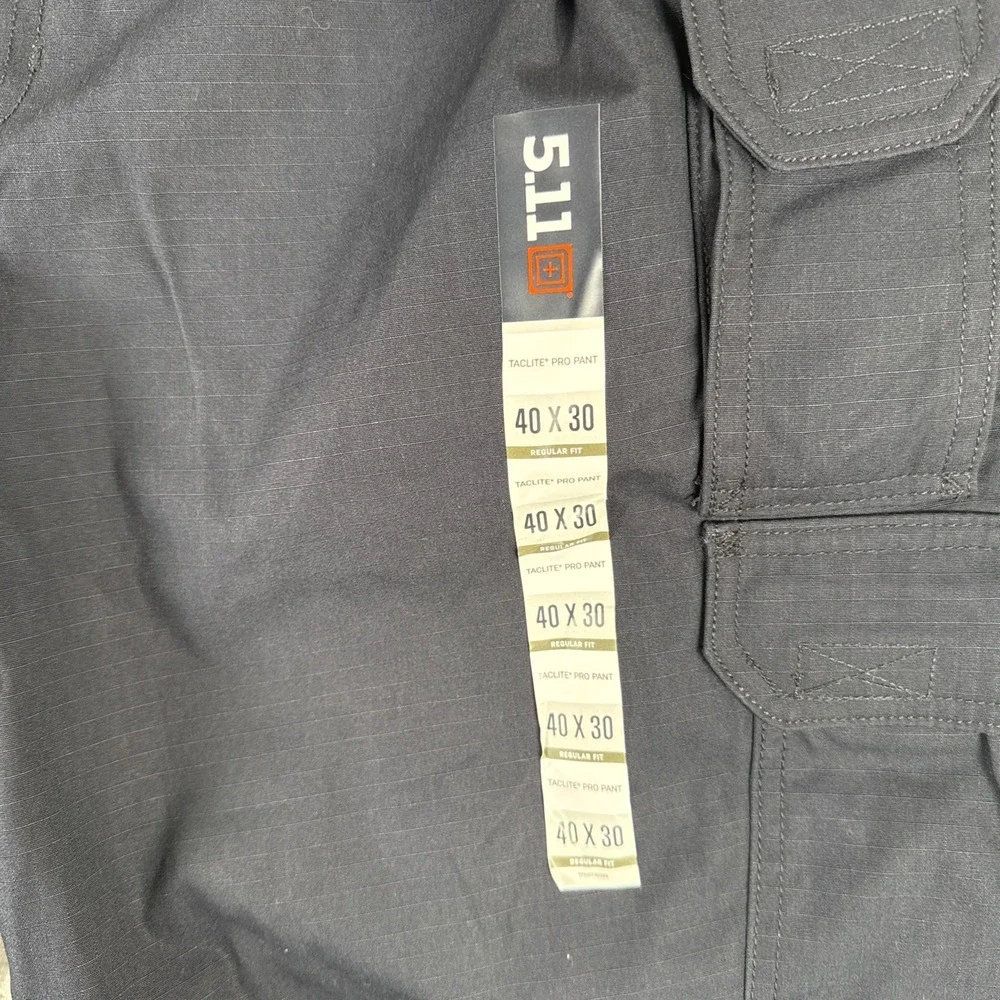 5.11 Tactical Taclite Pro Pants Mens 40x30 Dark Navy Cargo Relaxed Ripstop NEW